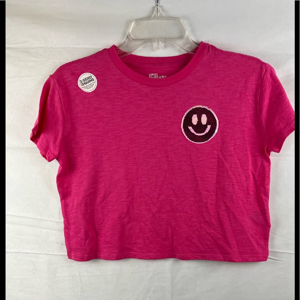 Epic Threads M Kids Short Sleeve Core Tees Candy Fizz 60% Cotton Super Cute New